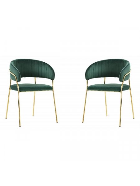 Комплект стульев Whispered Fusion зеленый