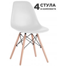 Комплект стульев на металлокаркасе Eames