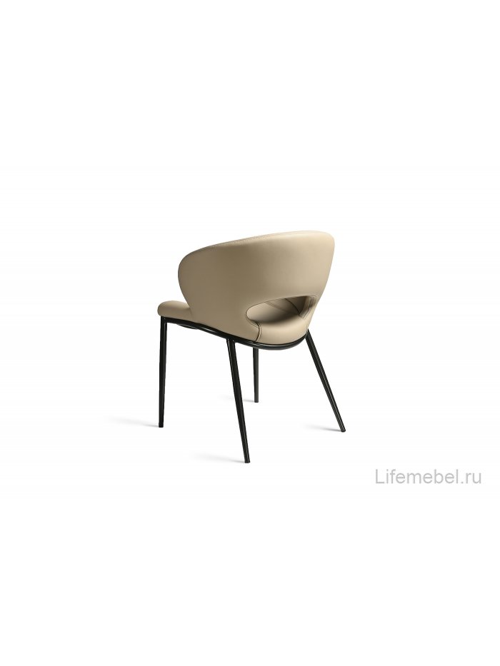 Кресло 160KD-80030 экокожа кремовый