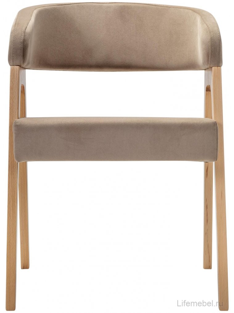 Кресло Baxter beige / натуральное