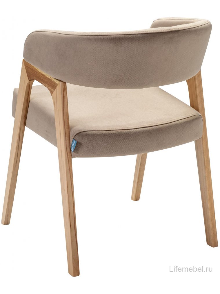 Кресло Baxter beige / натуральное