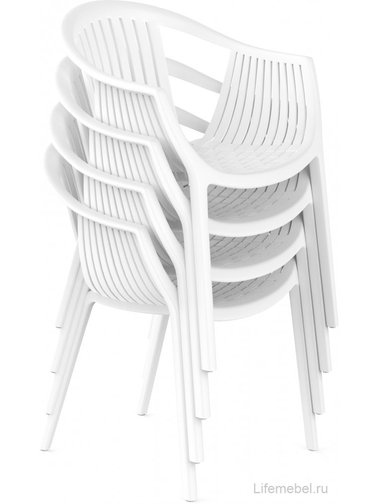 Кресло Боркас белый