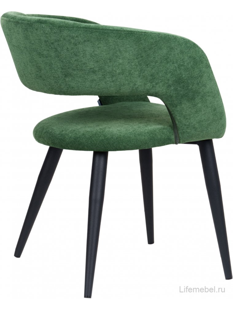 Кресло для кухни Hugs зеленый / черный
