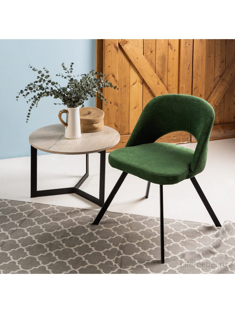Кресло для кухни Lars зеленый / арки