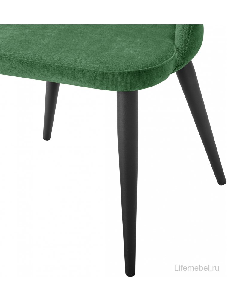 Кресло для кухни Lars зеленый / черный