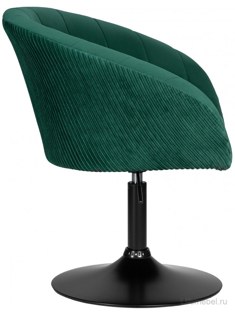 Кресло Dobrin Edison Black зеленый велюр 1922-9