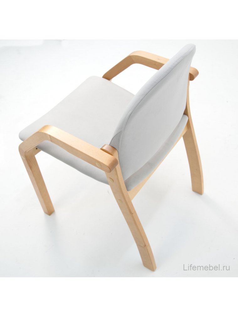 Кресло Джуно 2.0 натуральный / серый