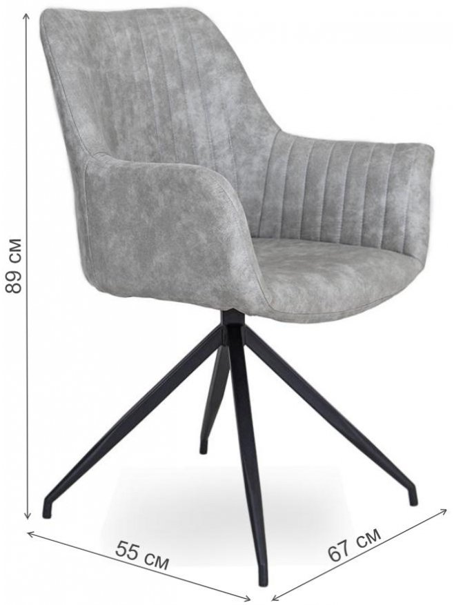 Кресло D3 cowboy 118 / black