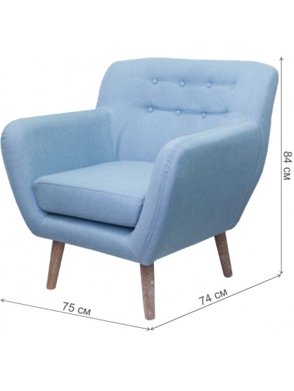 Кресло Fuller 5KS24014-B blue