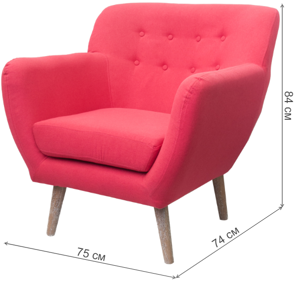 Кресло Fuller 5KS24014-R red