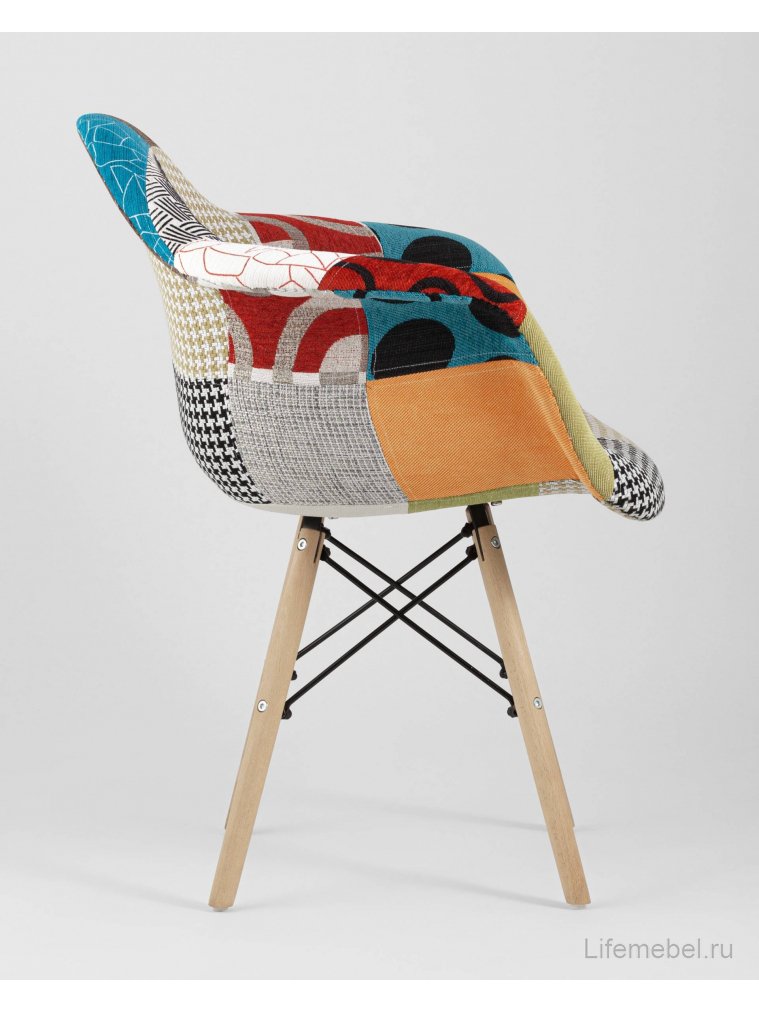 Кресло Hames пэчворк