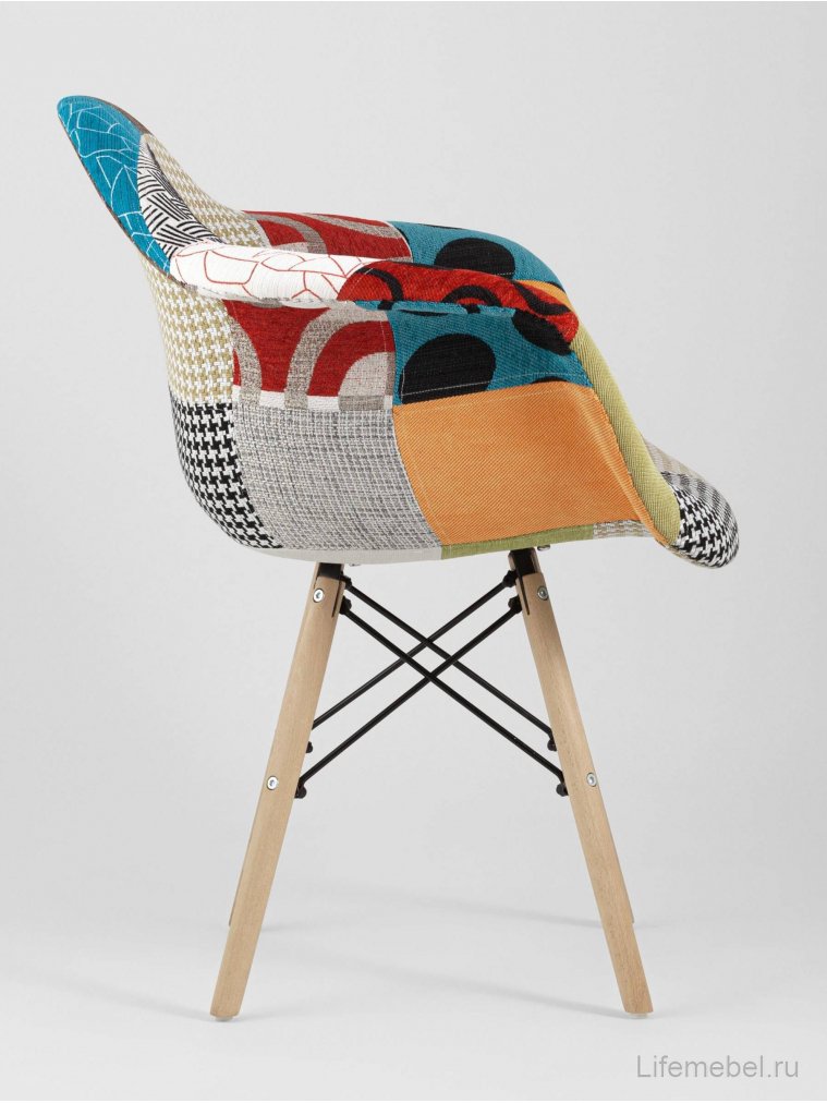 Кресло Hames пэчворк