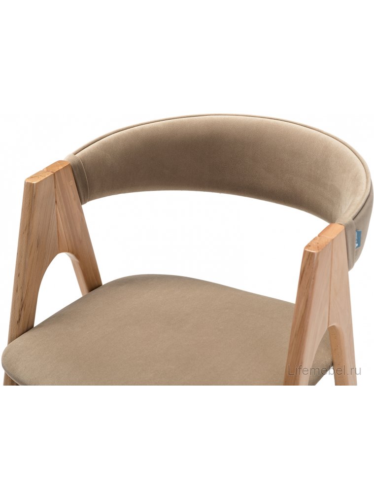 Кресло Kaede beige / натуральное