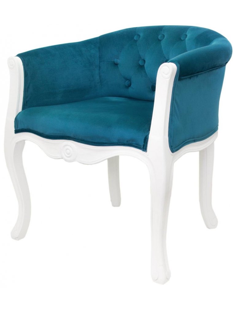 Кресло Kandy 5KS24558-BVW blue / white