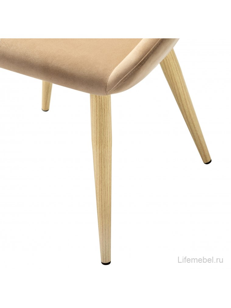Кресло Kent Diag beige / натуральный дуб