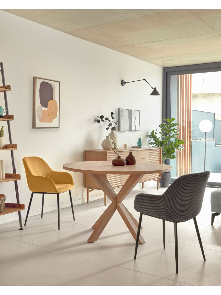 Кресло Konna горчичное