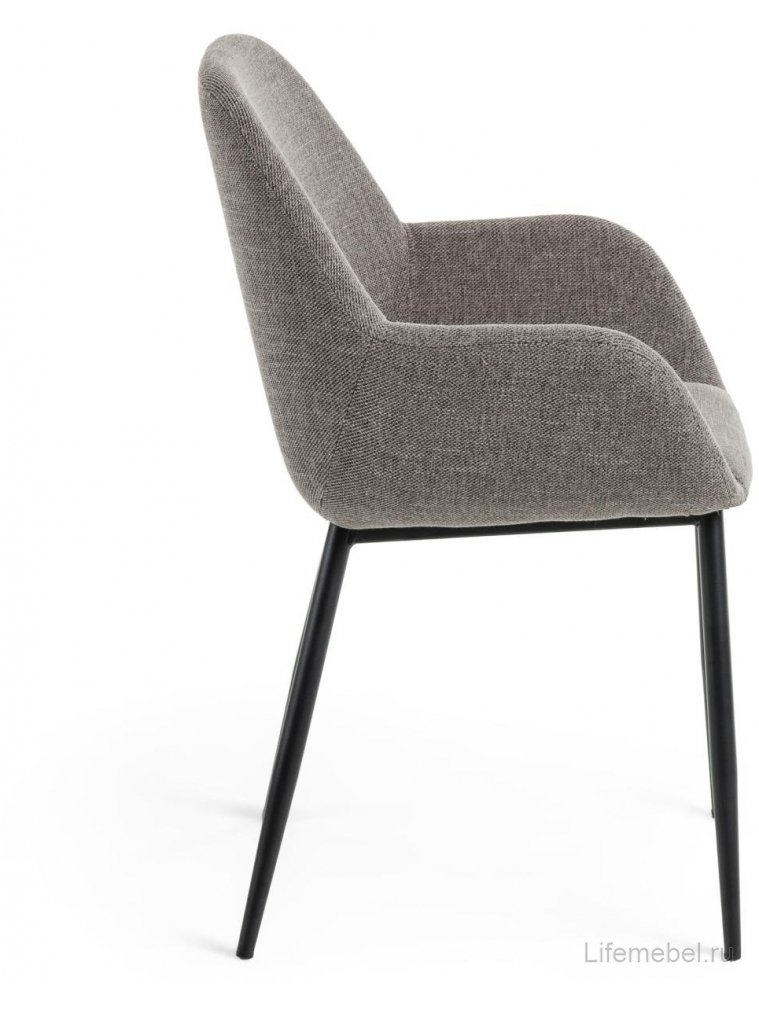 Кресло Konna серое