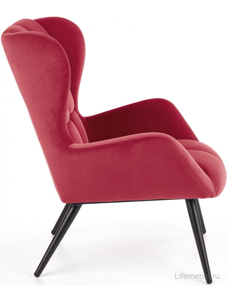Кресло Tyrion бордовый / черный