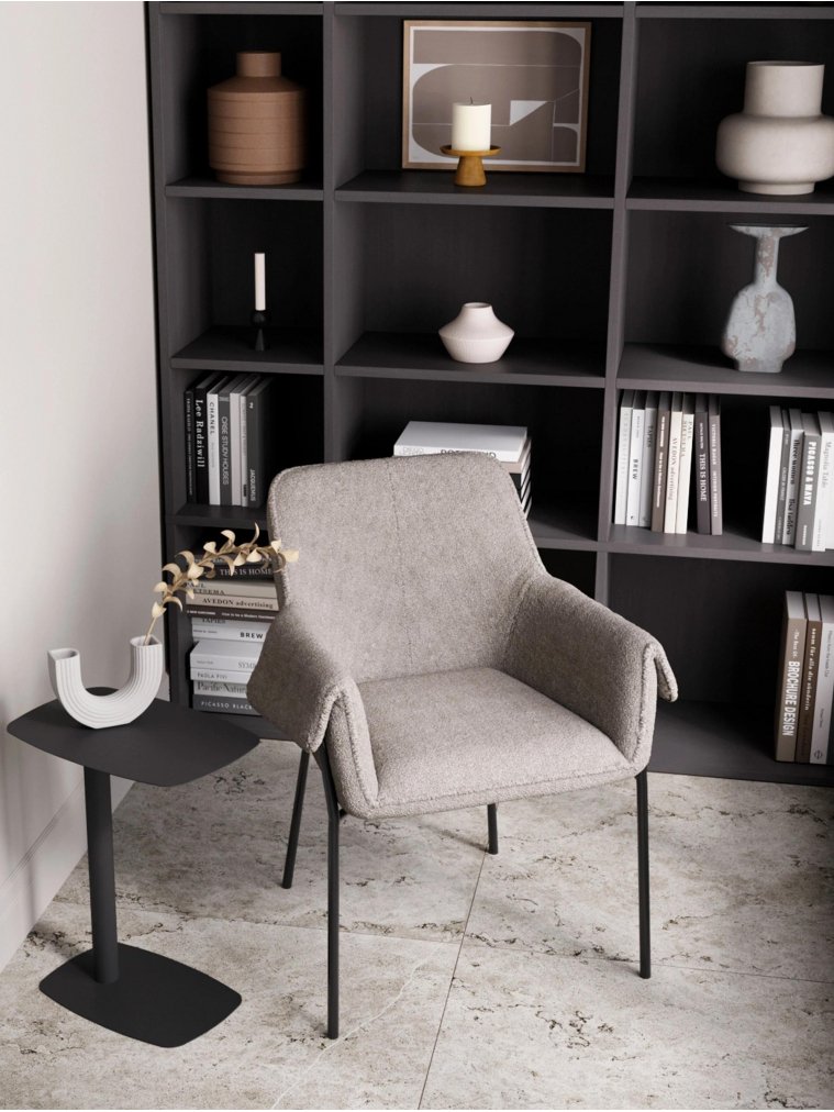 Кресло Бремен серое