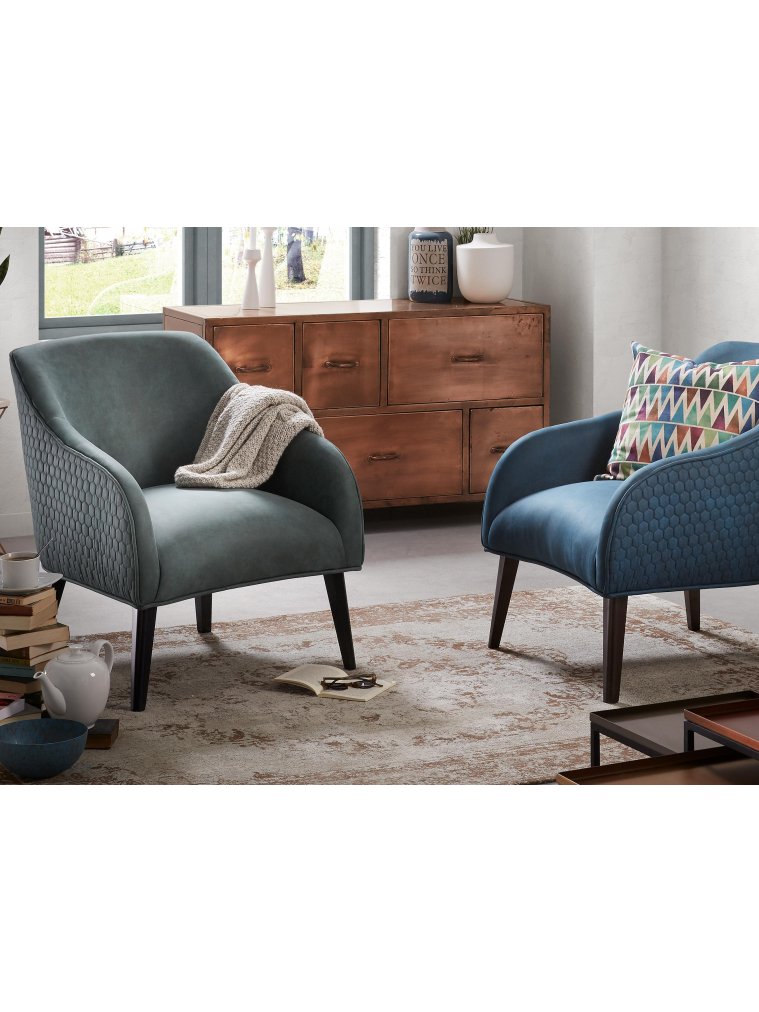 Кресло Lobby синее