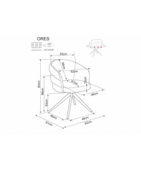 Кресло Ores t.251