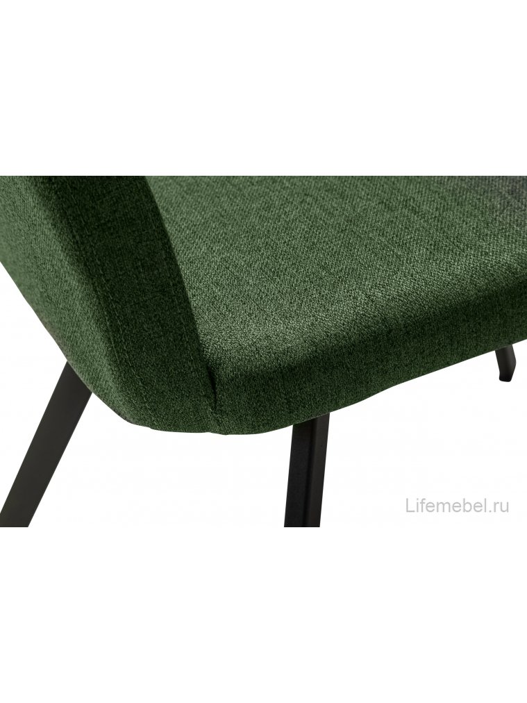 Кресло Oscar тёмно-зеленое / арки