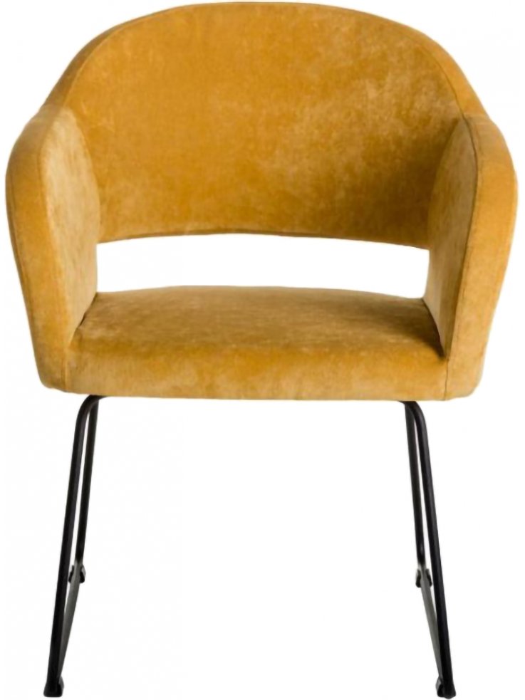 Кресло Oscar желтое / линк