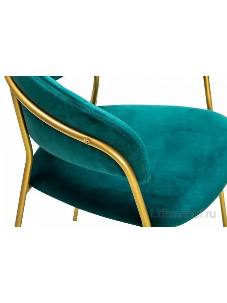 Кресло Portman aquamarin gold