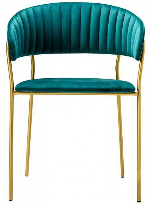 Кресло Portman aquamarin gold