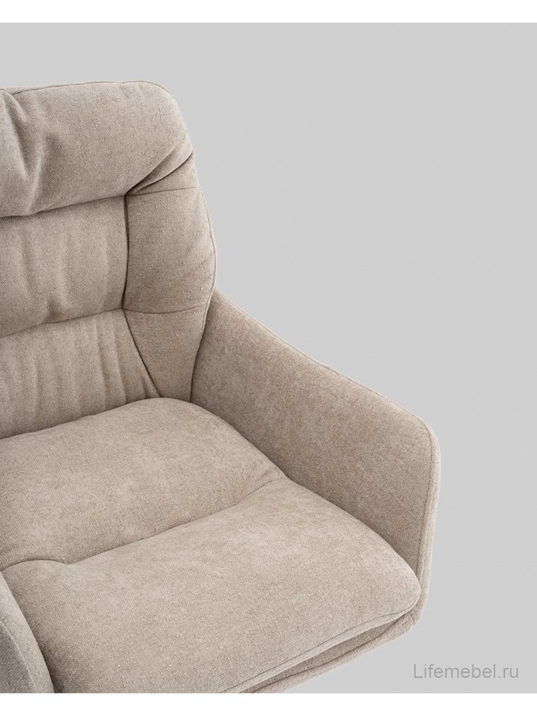 Кресло Ларио букле / бежевый