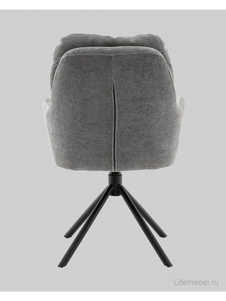 Кресло Ларио букле / серый