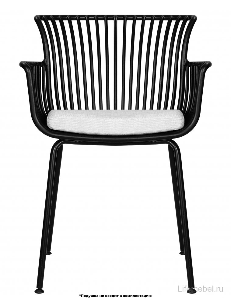 Кресло Ross черный без подушки