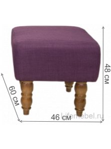 Кресло с пуфом Lab 5KS24036-V violet