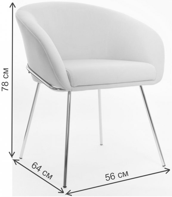 Кресло Elegans графит / золото