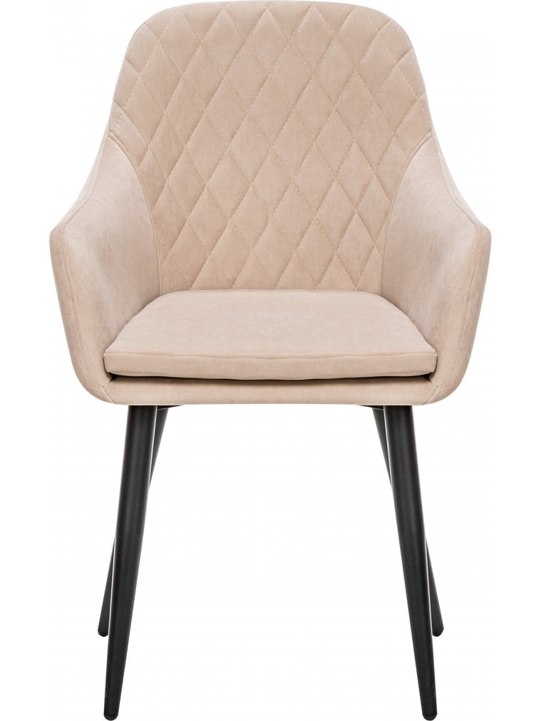 Кресло Слим бежевый / черный