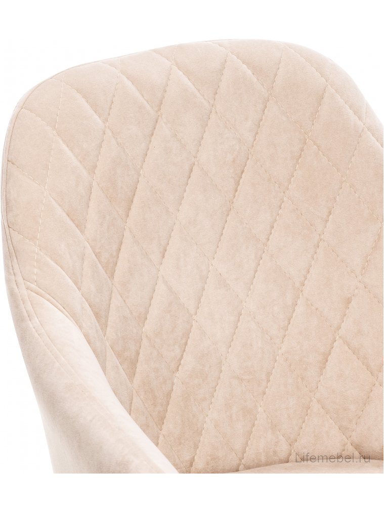 Кресло Слим бежевый / черный