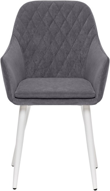 Кресло Слим графит / белый