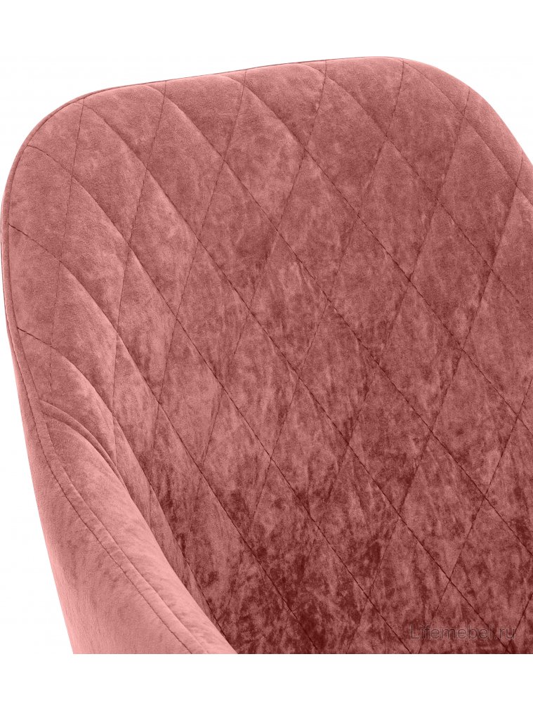 Кресло Слим персиковый / черный