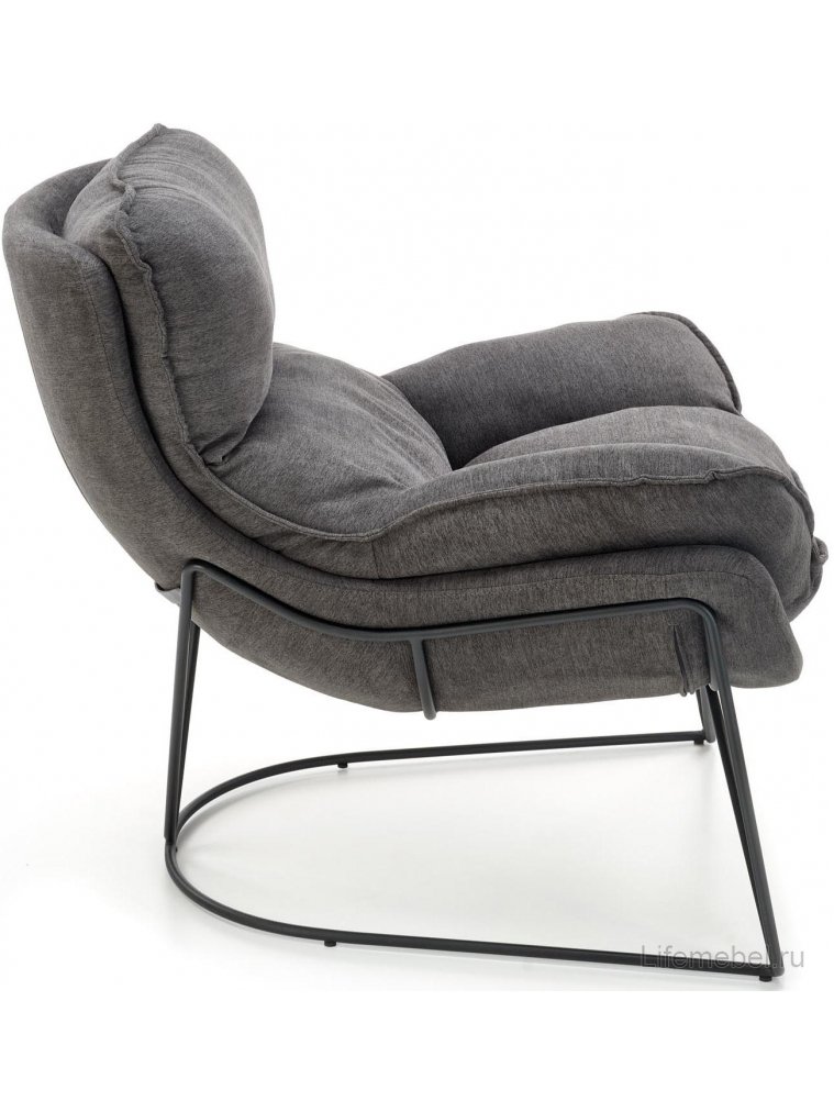 Кресло Volker темно-серый / черный