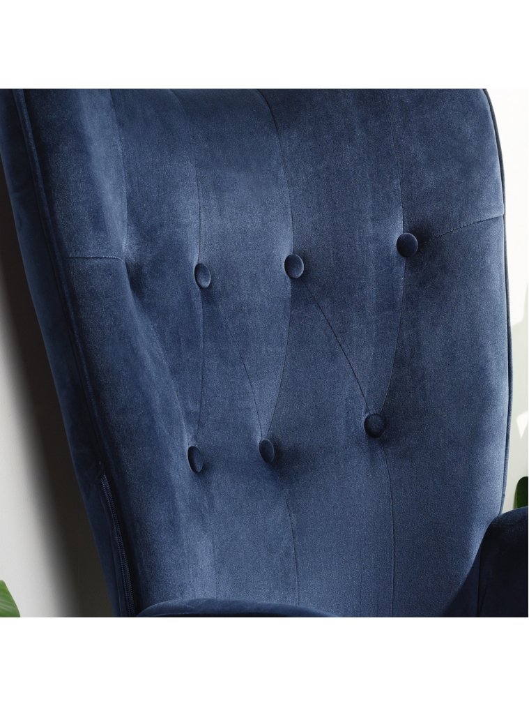 Кресло Гарланд синее