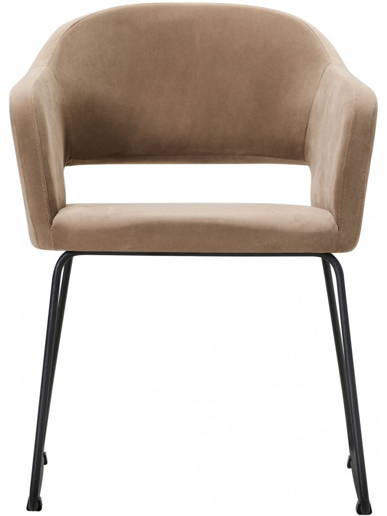 Кресло Oscar Diag beige / линк
