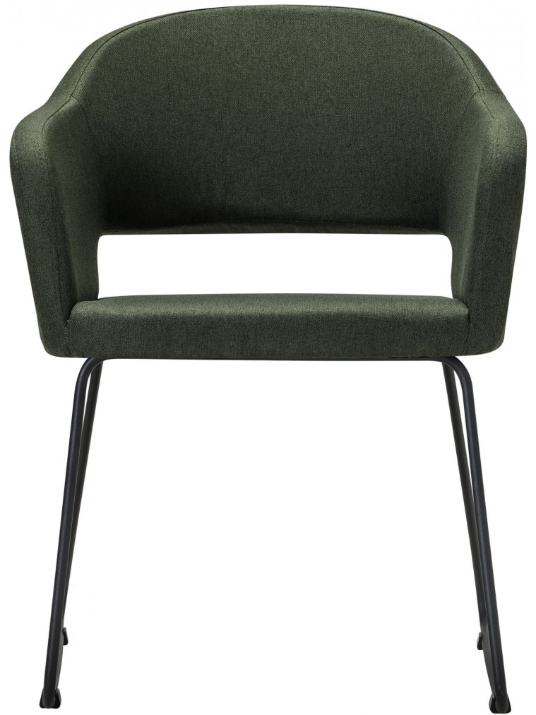 Кресло Oscar тёмно-зеленый / линк