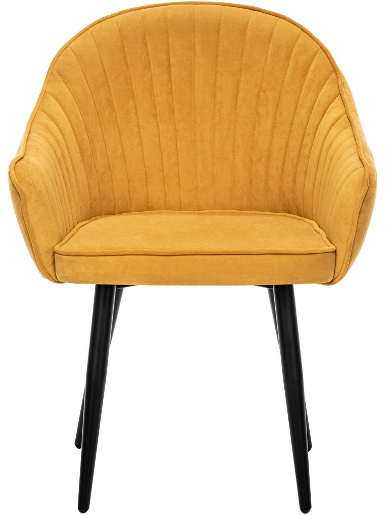 Кресло Вайд горчица / черный