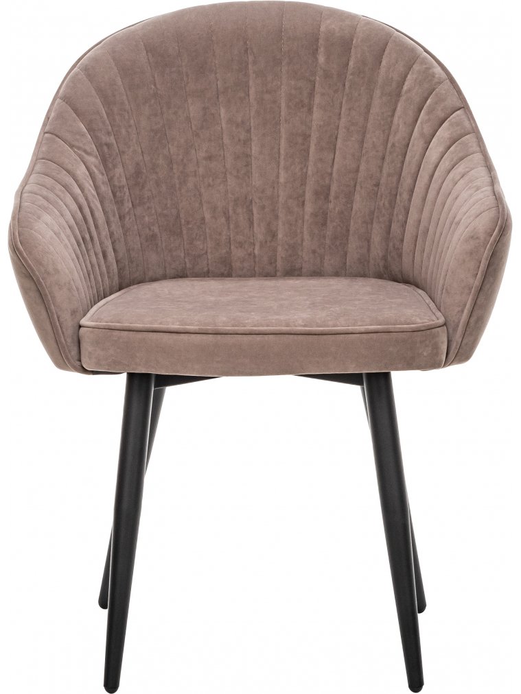 Кресло Вайд латте / черный