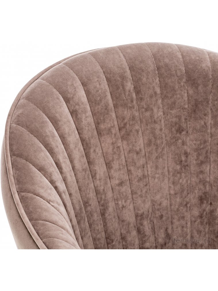 Кресло Вайд латте / черный