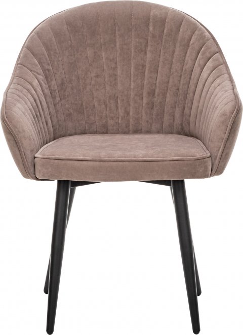 Кресло Вайд латте / черный