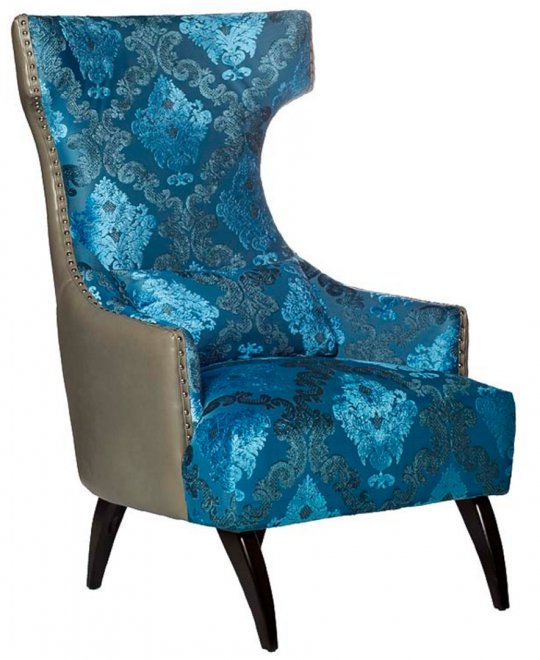 Кресло ZW-387 синее