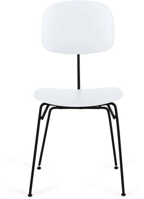 Стул на металлокаркасе Pixar белый / черный