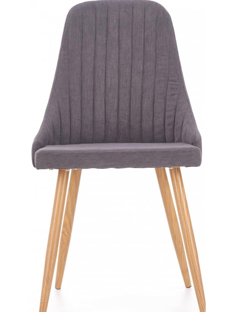 Стул на металлокаркасе K285 темно-серый