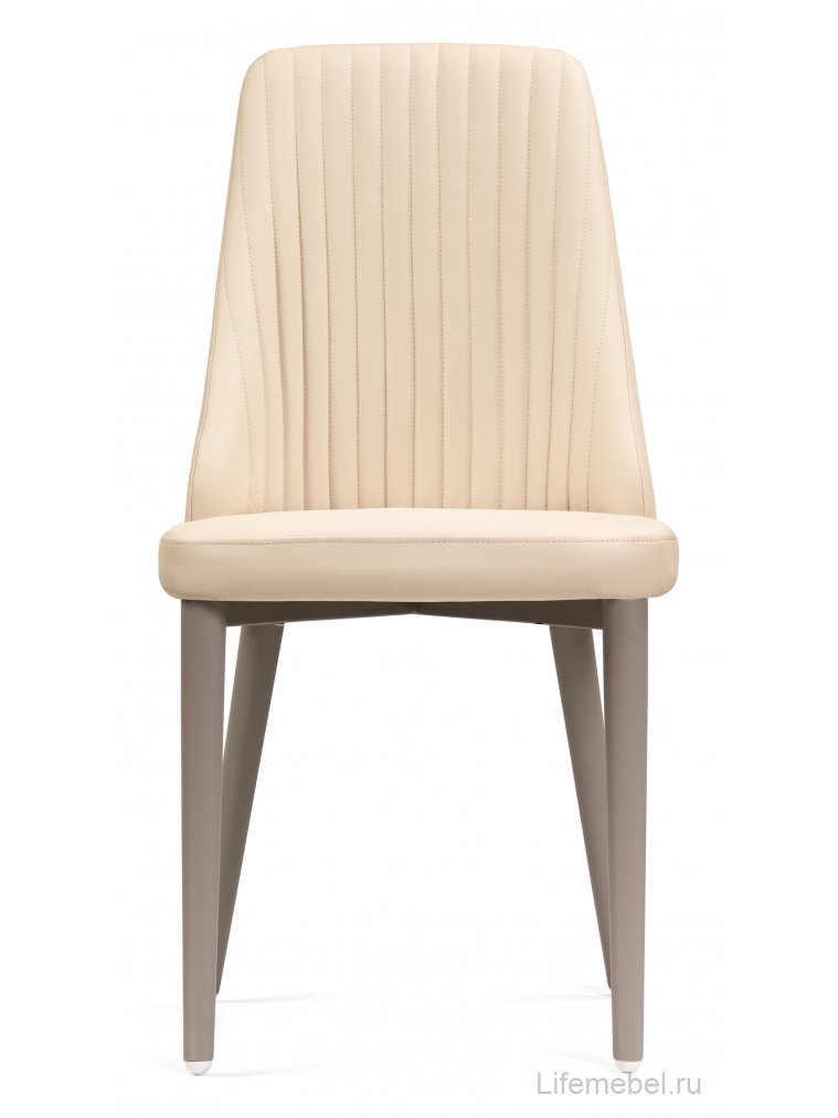 Стул на металлокаркасе Фена R латте / капучино